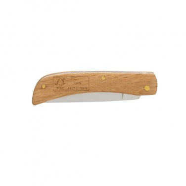 Logo trade promotional merchandise photo of: Wooden knife