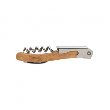 Logo trade advertising products picture of: Wooden Corkscrew