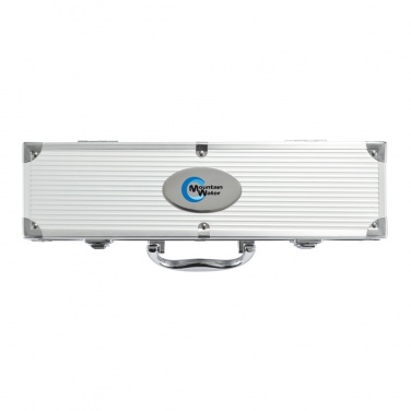 Logotrade promotional product image of: 3 pcs barbecue set in aluminium box