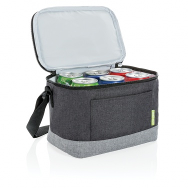 Logotrade promotional gift picture of: Duo colour RPET cooler bag