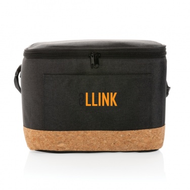 Logo trade promotional products picture of: Impact AWARE™ XL RPET two tone cooler bag with cork detail