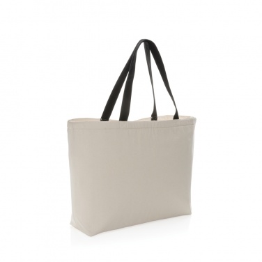 Logo trade promotional giveaways picture of: Impact Aware™ 285 gsm rcanvas large cooler tote undyed