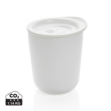 Logo trade advertising product photo of: Simplistic antimicrobial coffee tumbler