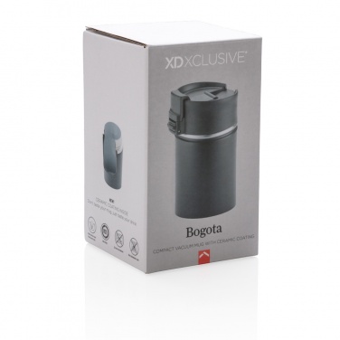 Logotrade promotional items photo of: Bogota compact vacuum mug with ceramic coating