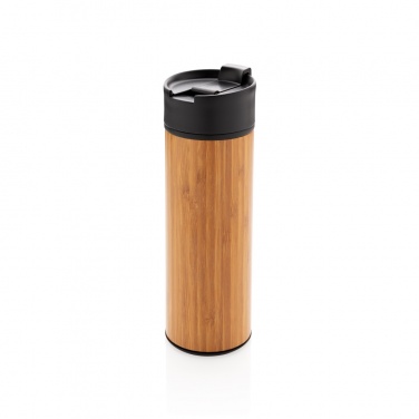 Logotrade promotional gift image of: Bogota vacuum bamboo coffee mug