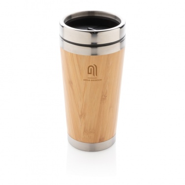 Logo trade promotional products picture of: Bamboo tumbler