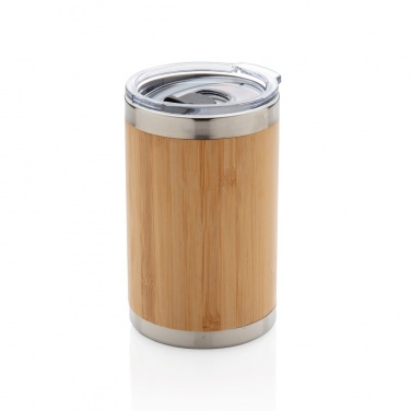 Logo trade advertising products image of: Bamboo coffee to go tumbler