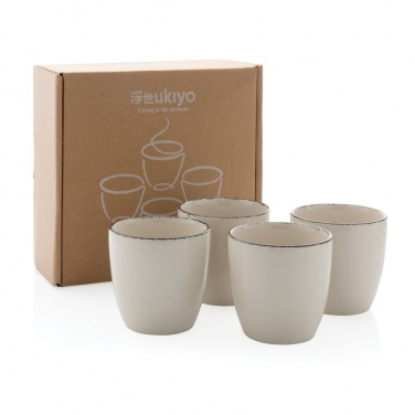Logo trade promotional giveaways picture of: Ukiyo 4pcs drinkware set