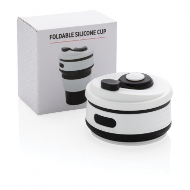 Logotrade promotional product picture of: Foldable silicone cup