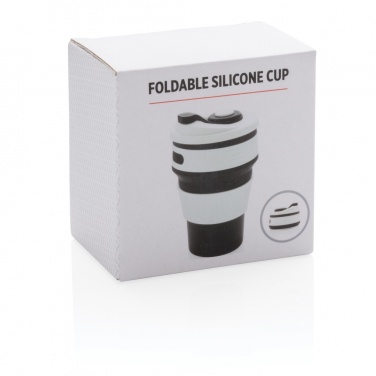 Logo trade promotional items picture of: Foldable silicone cup