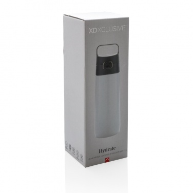 Logo trade promotional gifts image of: Hydrate leak proof lockable vacuum bottle