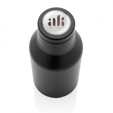 Logotrade promotional merchandise picture of: RCS Recycled stainless steel compact bottle