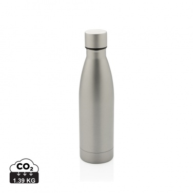 Logo trade promotional products picture of: RCS Recycled stainless steel solid vacuum bottle