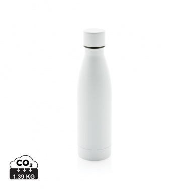 Logo trade promotional gift photo of: RCS Recycled stainless steel solid vacuum bottle