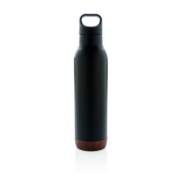 Logo trade promotional items image of: Cork leakproof vacuum flask