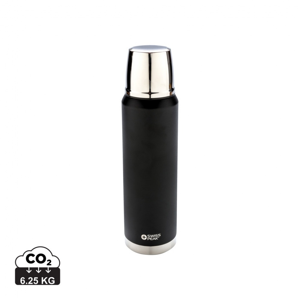 Logo trade promotional gift photo of: Swiss Peak Elite 1L copper vacuum flask