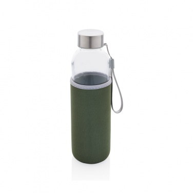 Logo trade promotional gifts picture of: Glass bottle with neoprene sleeve
