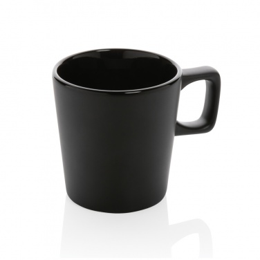 Logo trade promotional gifts picture of: Ceramic modern coffee mug 300ml