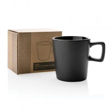 Logotrade corporate gifts photo of: Ceramic modern coffee mug 300ml