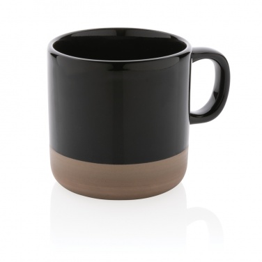 Logo trade promotional gifts image of: Glazed ceramic mug 360ml