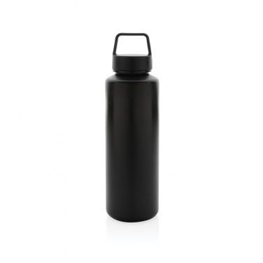 Logo trade promotional products image of: RCS certified recycled PP water bottle with handle