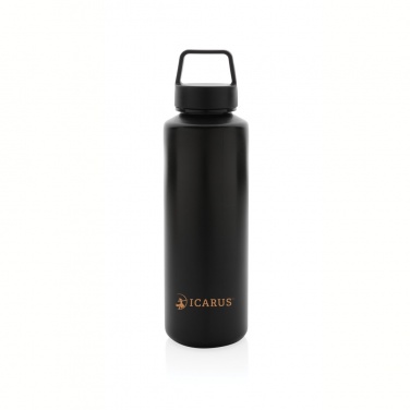 Logo trade promotional gift photo of: RCS certified recycled PP water bottle with handle