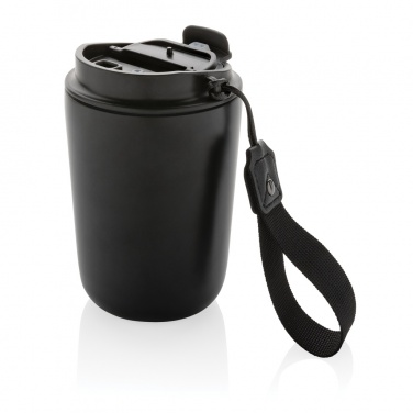 Logotrade promotional products photo of: Cuppa RCS re-steel vacuum tumbler with lanyard