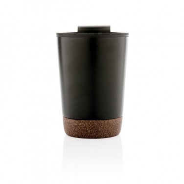 Logo trade promotional merchandise picture of: GRS RPP stainless steel cork coffee tumbler