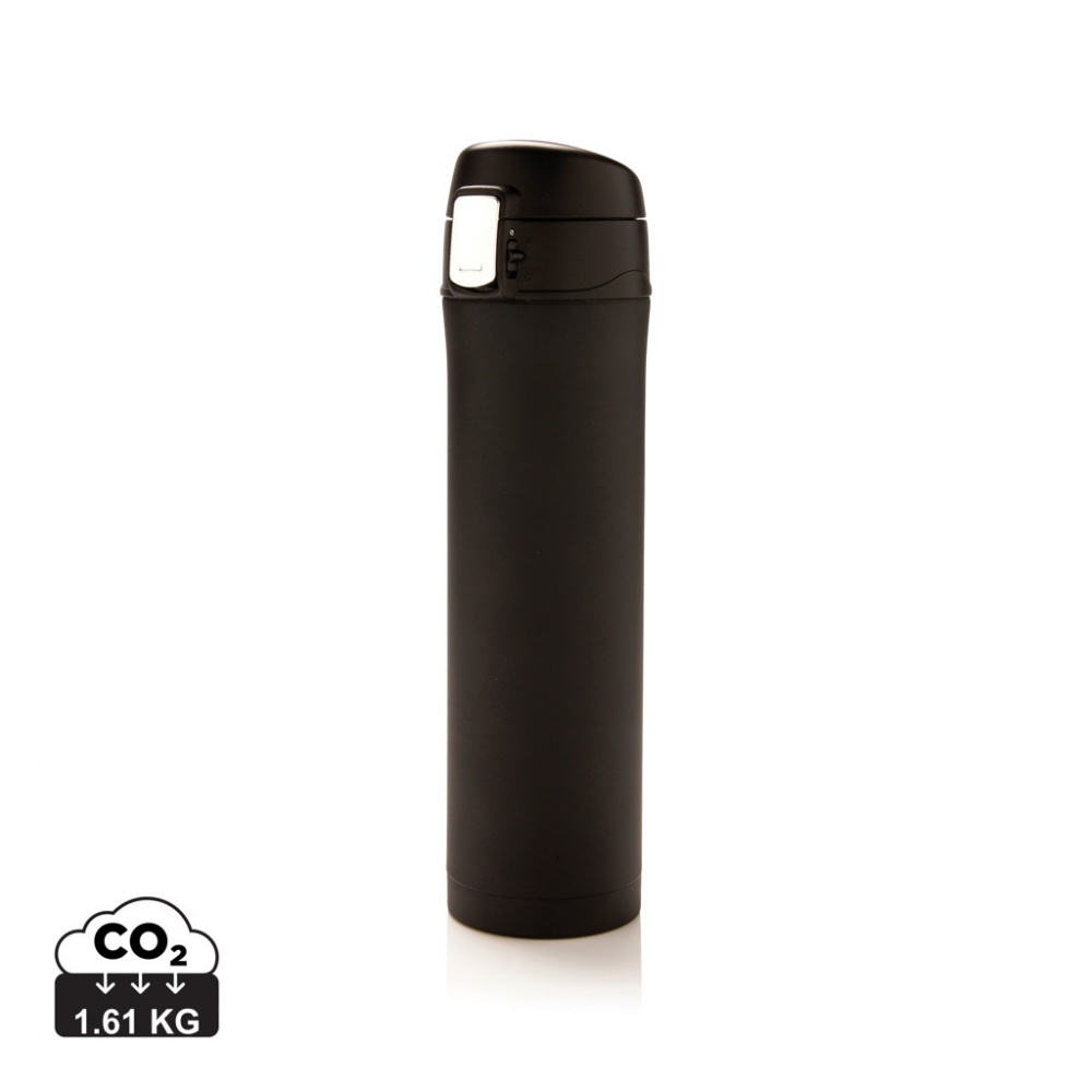 Logo trade promotional merchandise picture of: RCS Re-steel easy lock vacuum flask