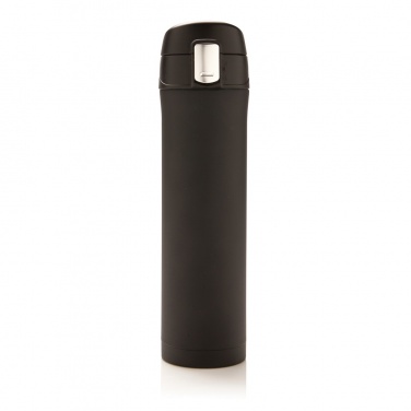 Logo trade business gifts image of: RCS Re-steel easy lock vacuum flask