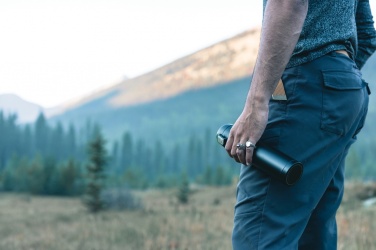 Logotrade promotional merchandise picture of: RCS Re-steel easy lock vacuum flask