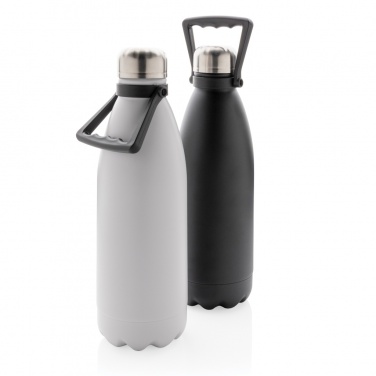 Logo trade promotional item photo of: RCS Recycled stainless steel large vacuum bottle 1.5L