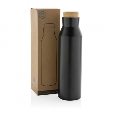 Logotrade promotional merchandise picture of: Gaia RCS certified recycled stainless steel vacuum bottle