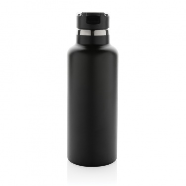 Logo trade promotional giveaways image of: Hydro RCS recycled stainless steel vacuum bottle with spout