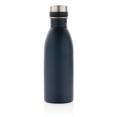 Logo trade business gifts image of: RCS Recycled stainless steel deluxe water bottle