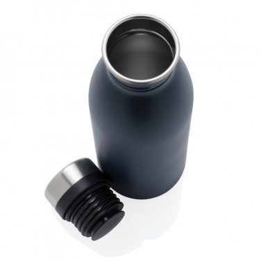 Logo trade promotional merchandise picture of: RCS Recycled stainless steel deluxe water bottle