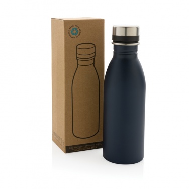 Logo trade promotional product photo of: RCS Recycled stainless steel deluxe water bottle