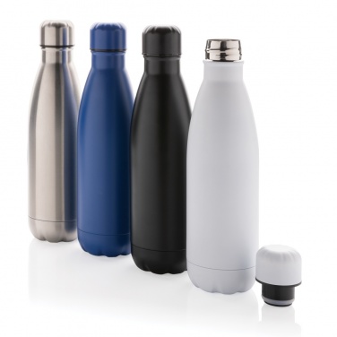 Logo trade business gift photo of: Eureka RCS certified re-steel single wall water bottle
