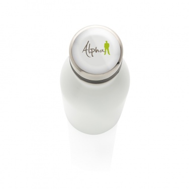 Logo trade promotional product photo of: Deluxe stainless steel water bottle