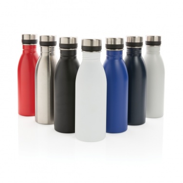 Logo trade promotional product photo of: Deluxe stainless steel water bottle