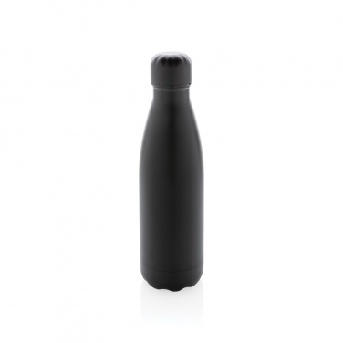 Logo trade corporate gift photo of: Solid colour vacuum stainless steel bottle 500 ml
