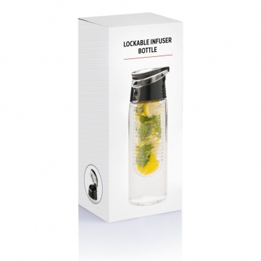Logo trade corporate gifts picture of: Lockable infuser bottle