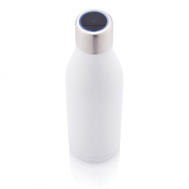 Logotrade promotional item image of: UV-C steriliser vacuum stainless steel bottle