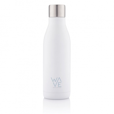 Logotrade business gift image of: UV-C steriliser vacuum stainless steel bottle