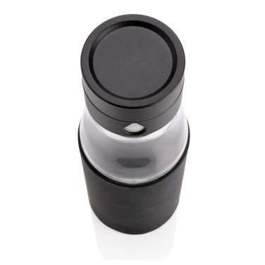Logotrade promotional gifts photo of: Ukiyo glass hydration tracking bottle with sleeve