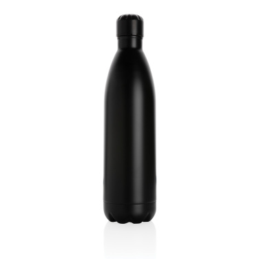 Logo trade promotional products image of: Solid colour vacuum stainless steel bottle 1L
