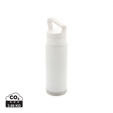 Logo trade promotional items image of: Leakproof vacuum on-the-go bottle with handle