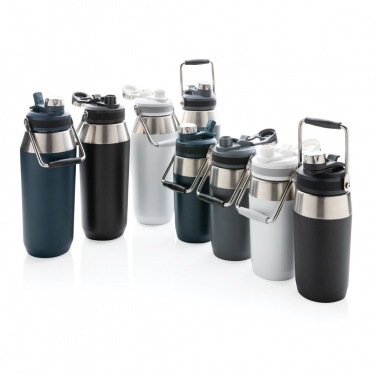 Logo trade promotional items picture of: Vacuum stainless steel dual function lid bottle 500ml