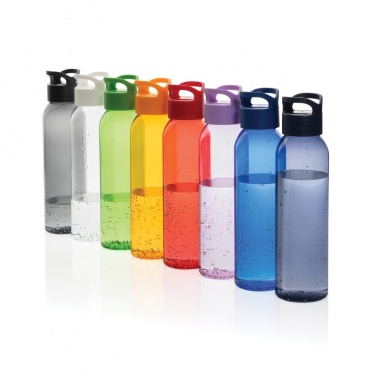 Logo trade promotional merchandise picture of: Oasis RCS recycled pet water bottle 650 ml
