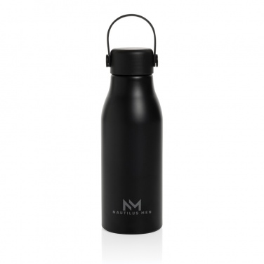 Logotrade promotional products photo of: Pluto RCS Certified recycled aluminium bottle 680ml